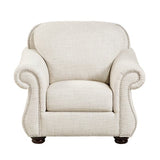 Attleboro Beige Chair - Ornate Home