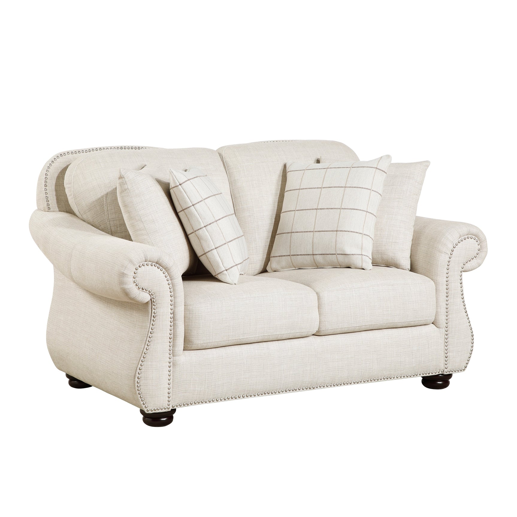 Attleboro Beige Loveseat - Ornate Home