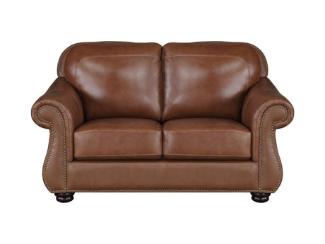 Attleboro Brown Loveseat - Ornate Home