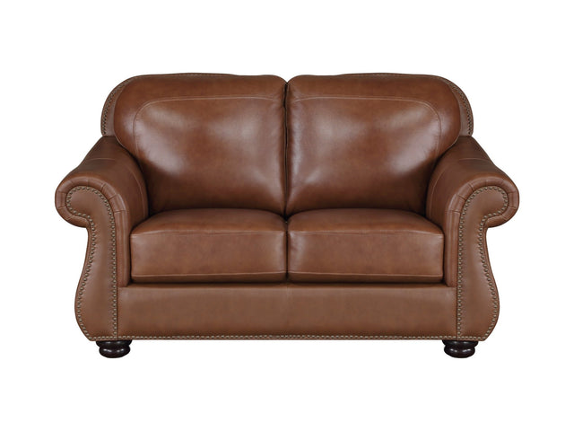 Attleboro Brown Loveseat - Ornate Home