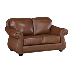 Attleboro Brown Loveseat - Ornate Home