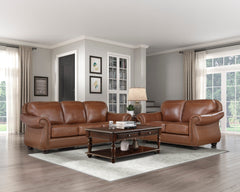 Attleboro Brown Loveseat - Ornate Home