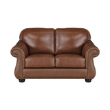 Attleboro Brown Loveseat - Ornate Home