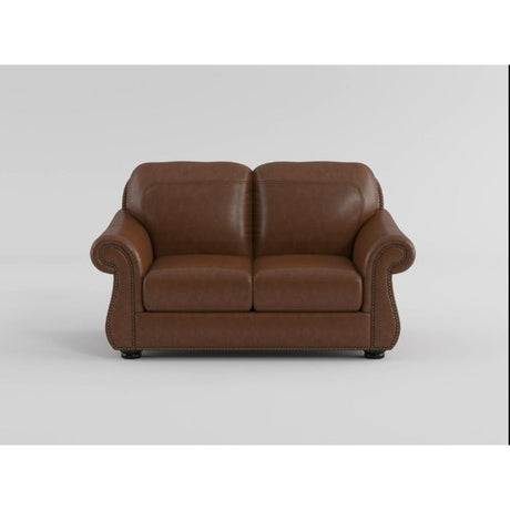 Attleboro Brown Loveseat - Ornate Home