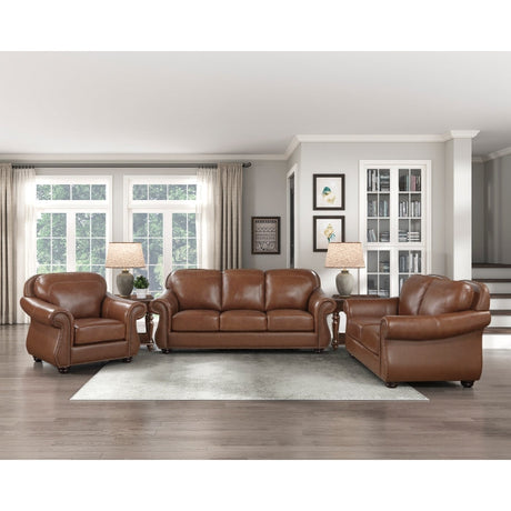 Attleboro Brown Loveseat - Ornate Home