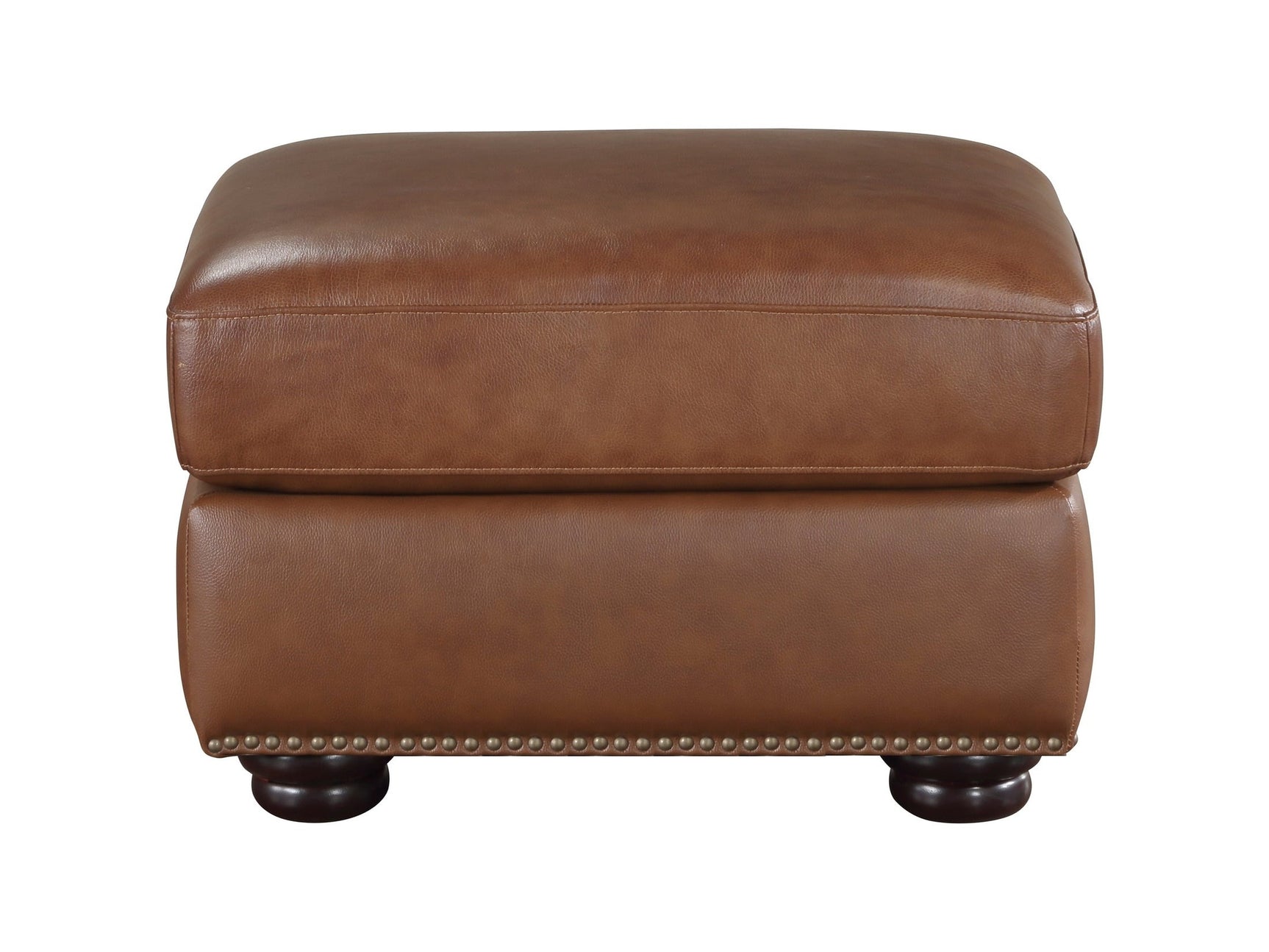 Attleboro Brown Ottoman - Ornate Home