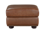 Attleboro Brown Ottoman - Ornate Home