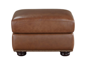 Attleboro Brown Ottoman - Ornate Home