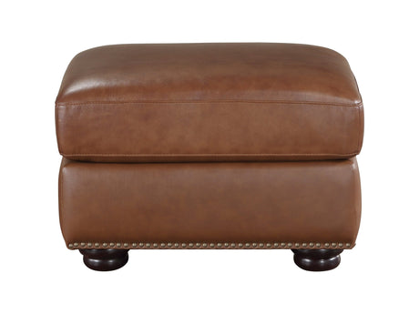 Attleboro Brown Ottoman - Ornate Home