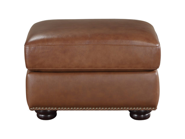 Attleboro Brown Ottoman - Ornate Home