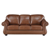 Attleboro Camel Brown Sofa & Loveseat - Ornate Home