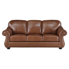 Attleboro Camel Brown Sofa & Loveseat - Ornate Home