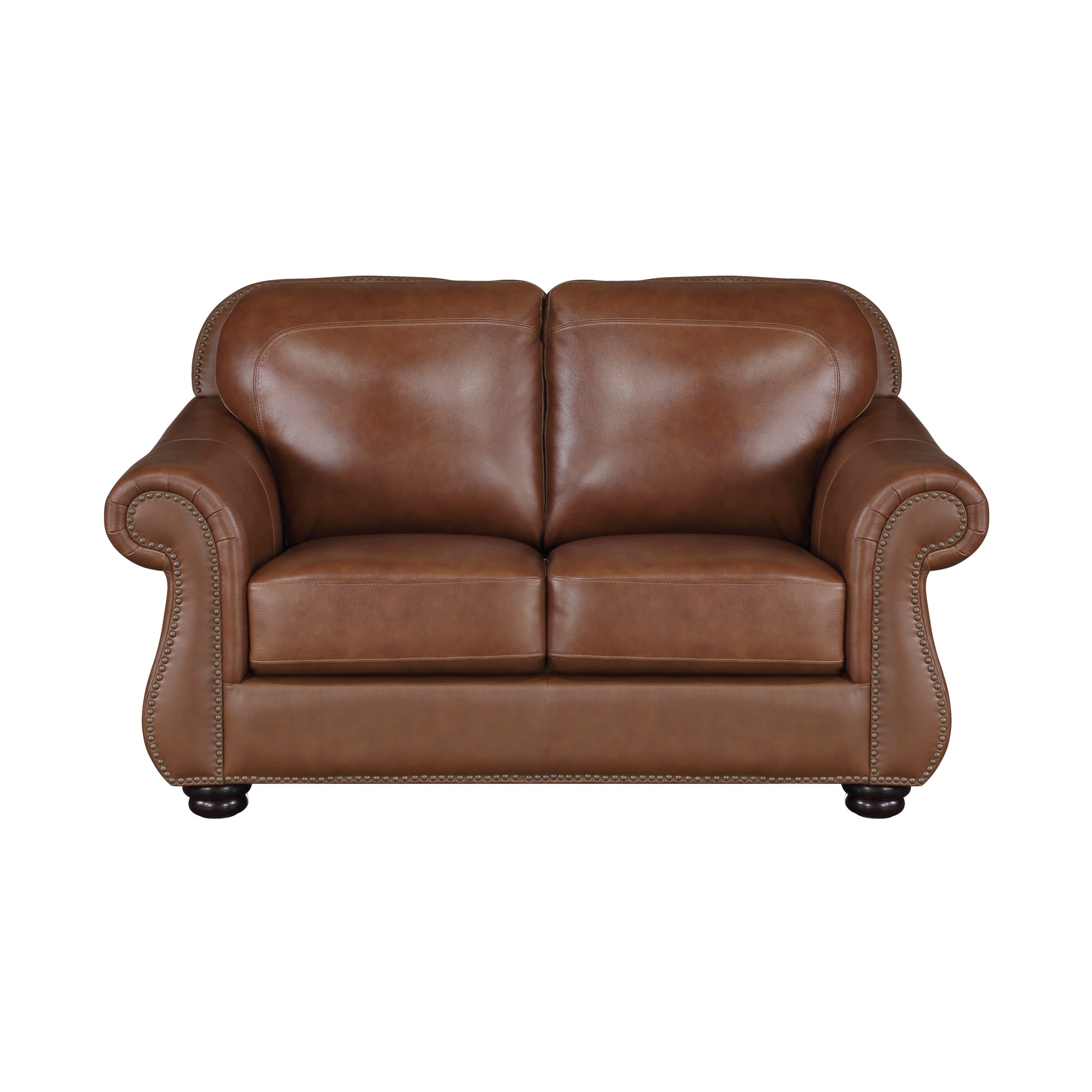 Attleboro Camel Brown Sofa & Loveseat - Ornate Home