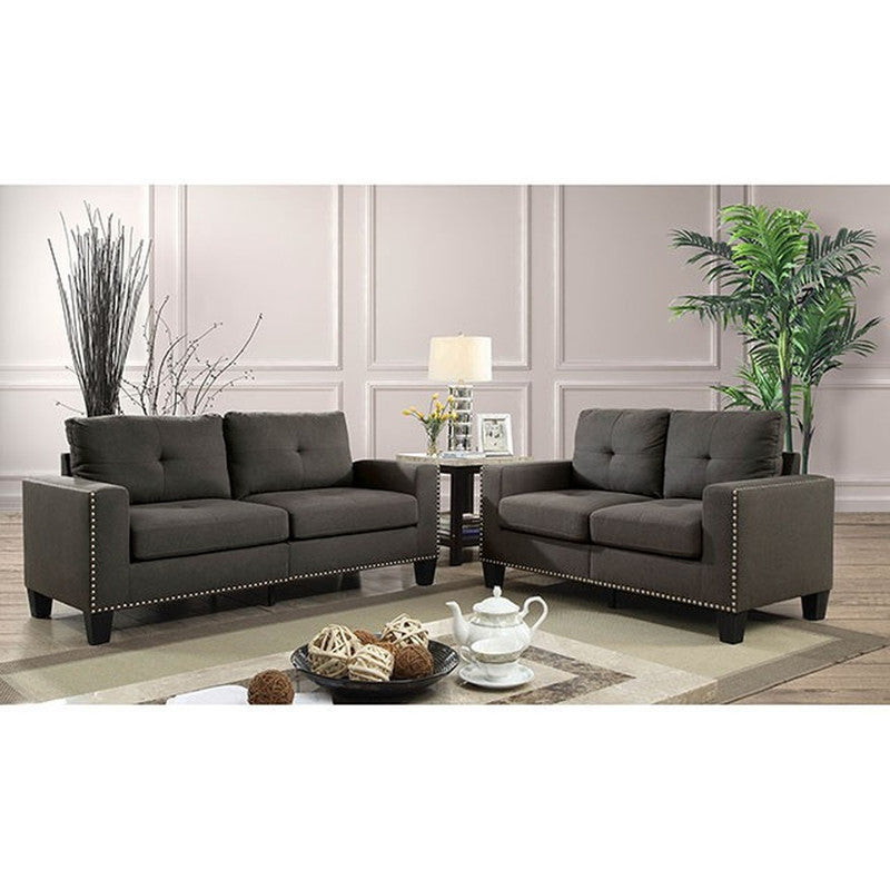 Attwell Gray Sofa - Ornate Home