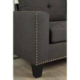 Attwell Gray Sofa - Ornate Home