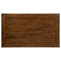 Atwood Warm Brown 5-piece Rectangular Wood Dining Set - Ornate Home