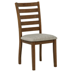 Atwood Warm Brown 5-piece Rectangular Wood Dining Set - Ornate Home