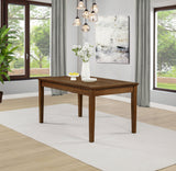 Atwood Warm Brown Rectangular Wood Dining Table - Ornate Home