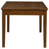 Atwood Warm Brown Rectangular Wood Dining Table - Ornate Home
