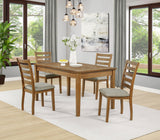 Atwood Warm Brown Rectangular Wood Dining Table - Ornate Home