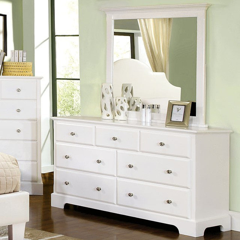 Aubonne White Mirror - Ornate Home