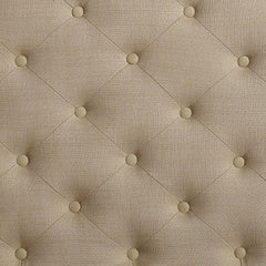 Aubree Beige Cal.King Bed - Ornate Home
