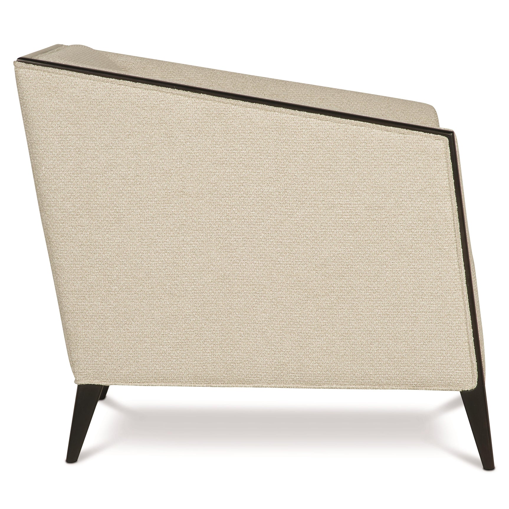 Aubree White/Cream Fabric Chair - Ornate Home