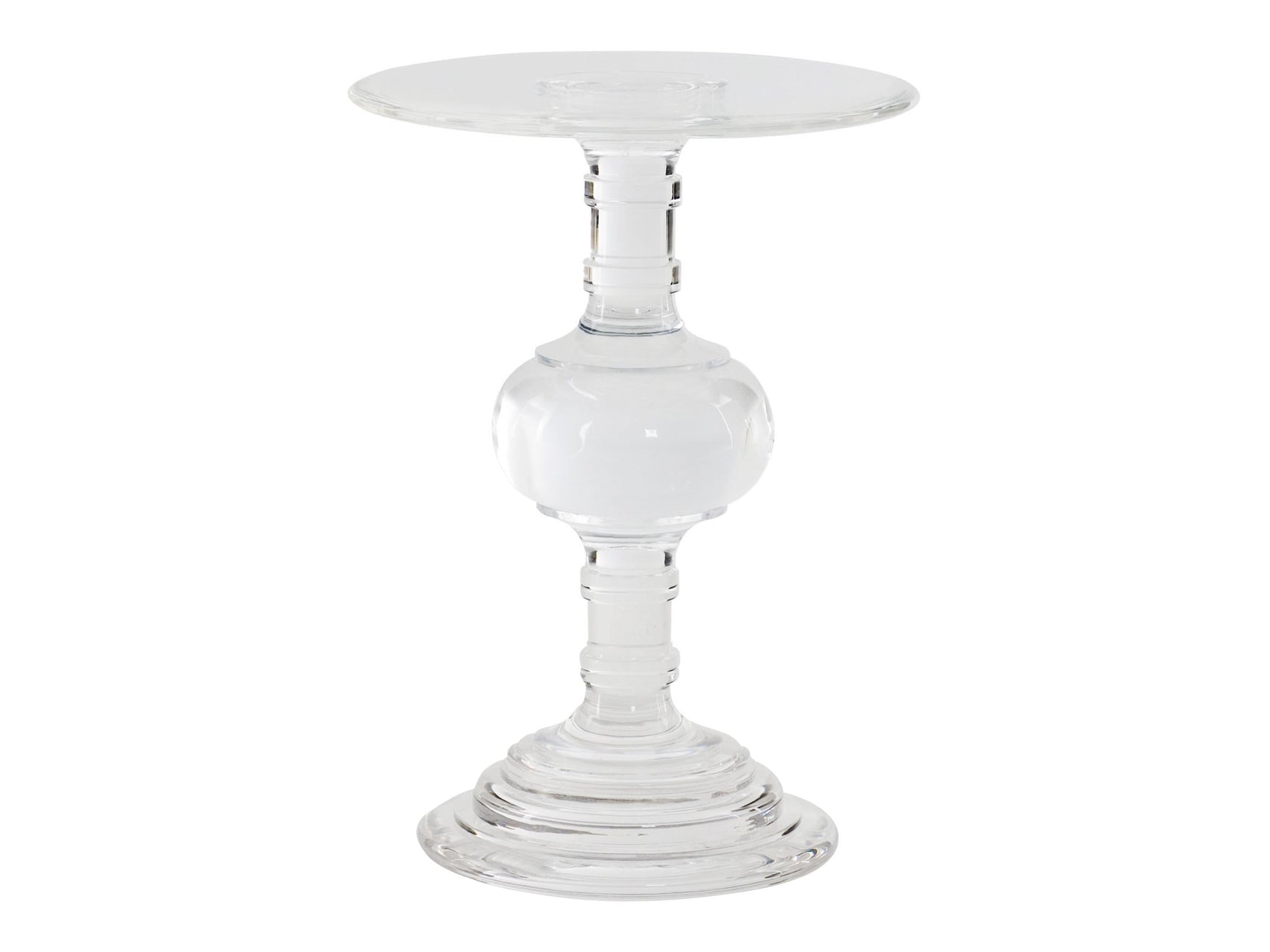 Aubrey Clear Acrylic Accent Table - Ornate Home