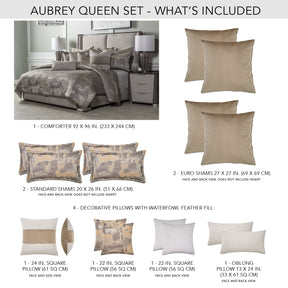 Aubrey Patina Comforter Set - Ornate Home