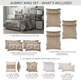 Aubrey Patina Comforter Set - Ornate Home
