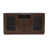 Auburn Hills Dark Oak 60 Console - Ornate Home