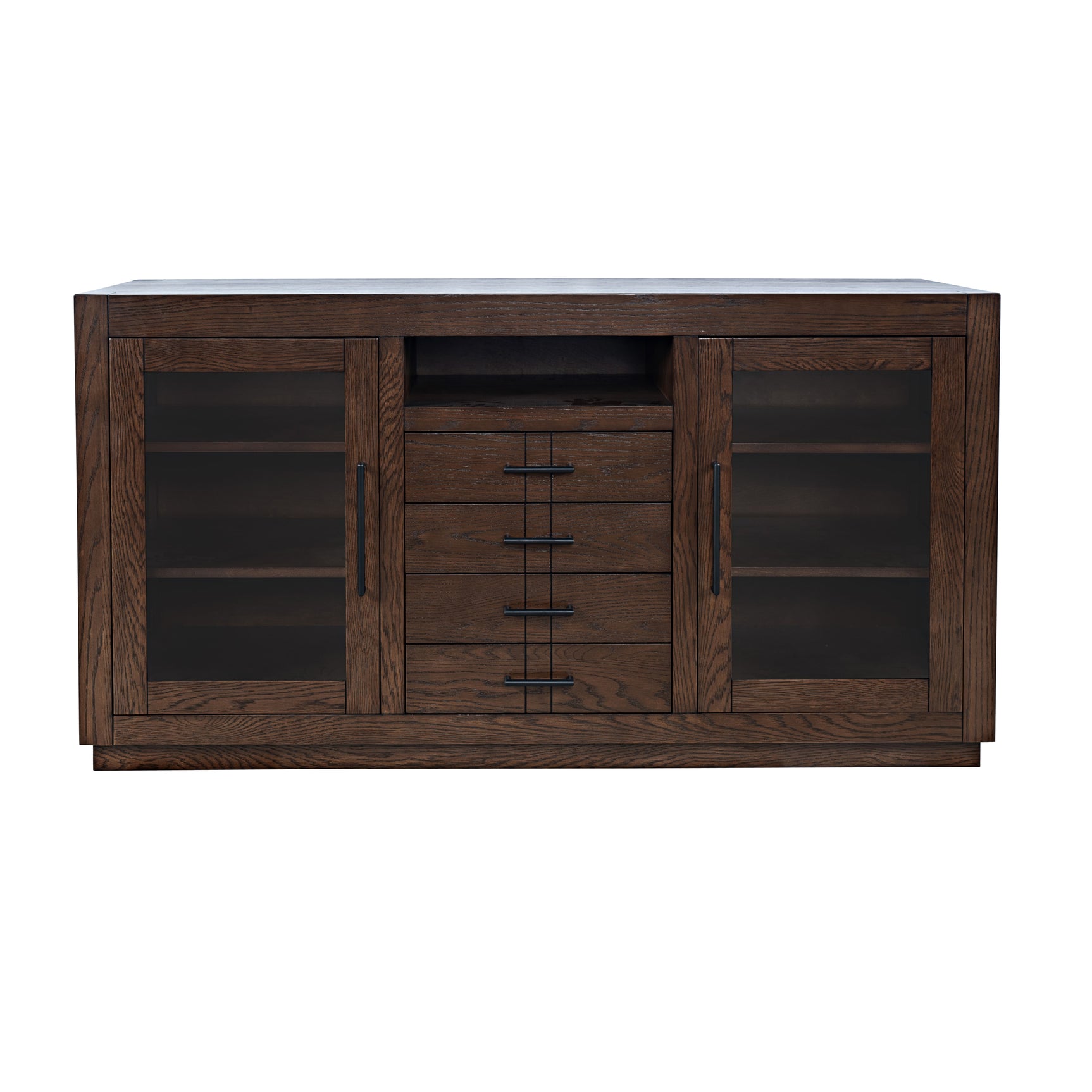 Auburn Hills Dark Oak 60 Console - Ornate Home