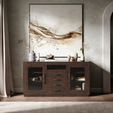 Auburn Hills Dark Oak 60 Console - Ornate Home