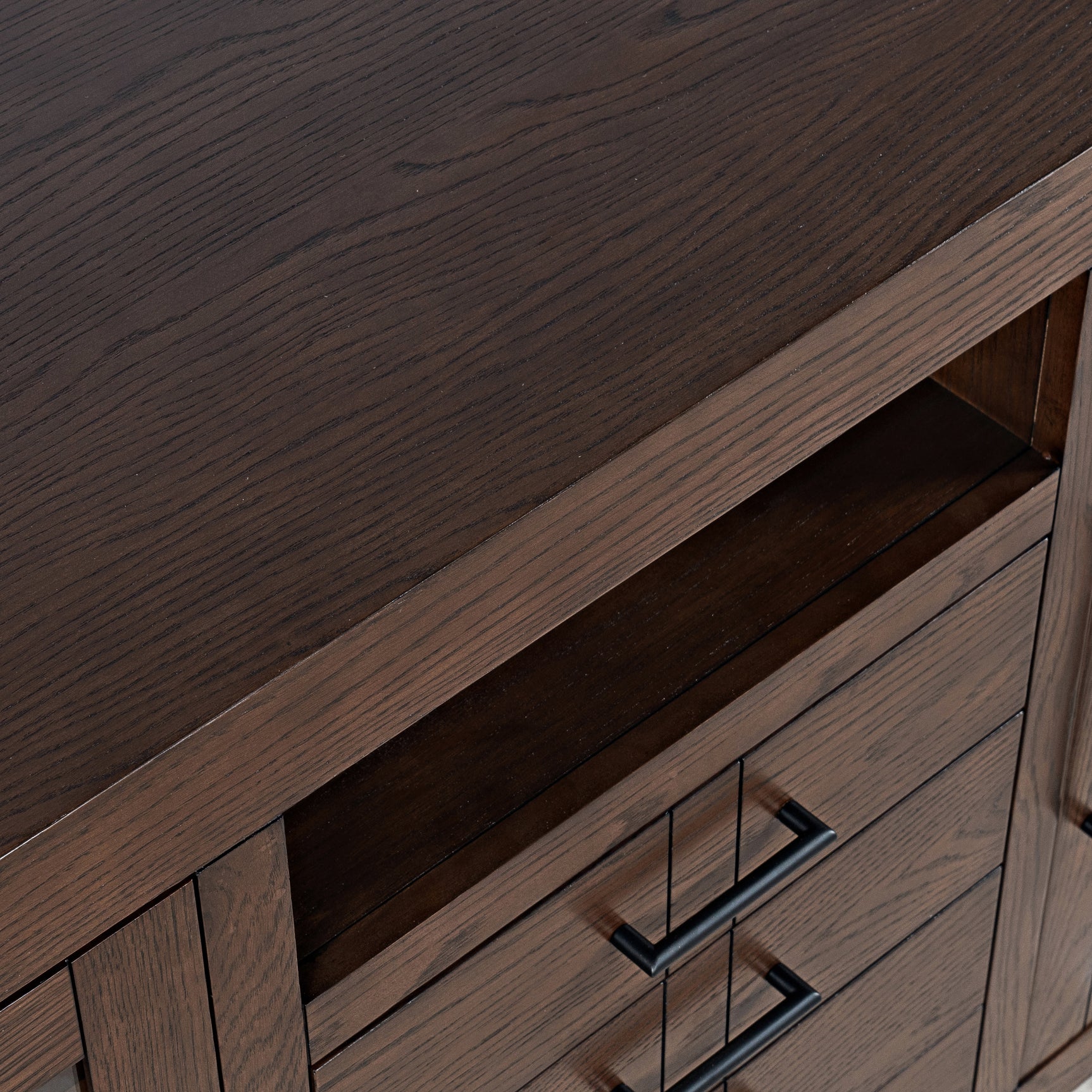 Auburn Hills Dark Oak 60 Console - Ornate Home