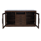 Auburn Hills Dark Oak 60 Console - Ornate Home