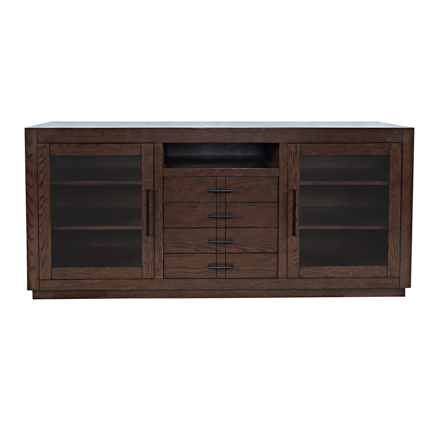 Auburn Hills Dark Oak 70 Console - Ornate Home