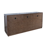 Auburn Hills Dark Oak 70 Console - Ornate Home