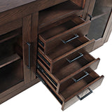 Auburn Hills Dark Oak 70 Console - Ornate Home