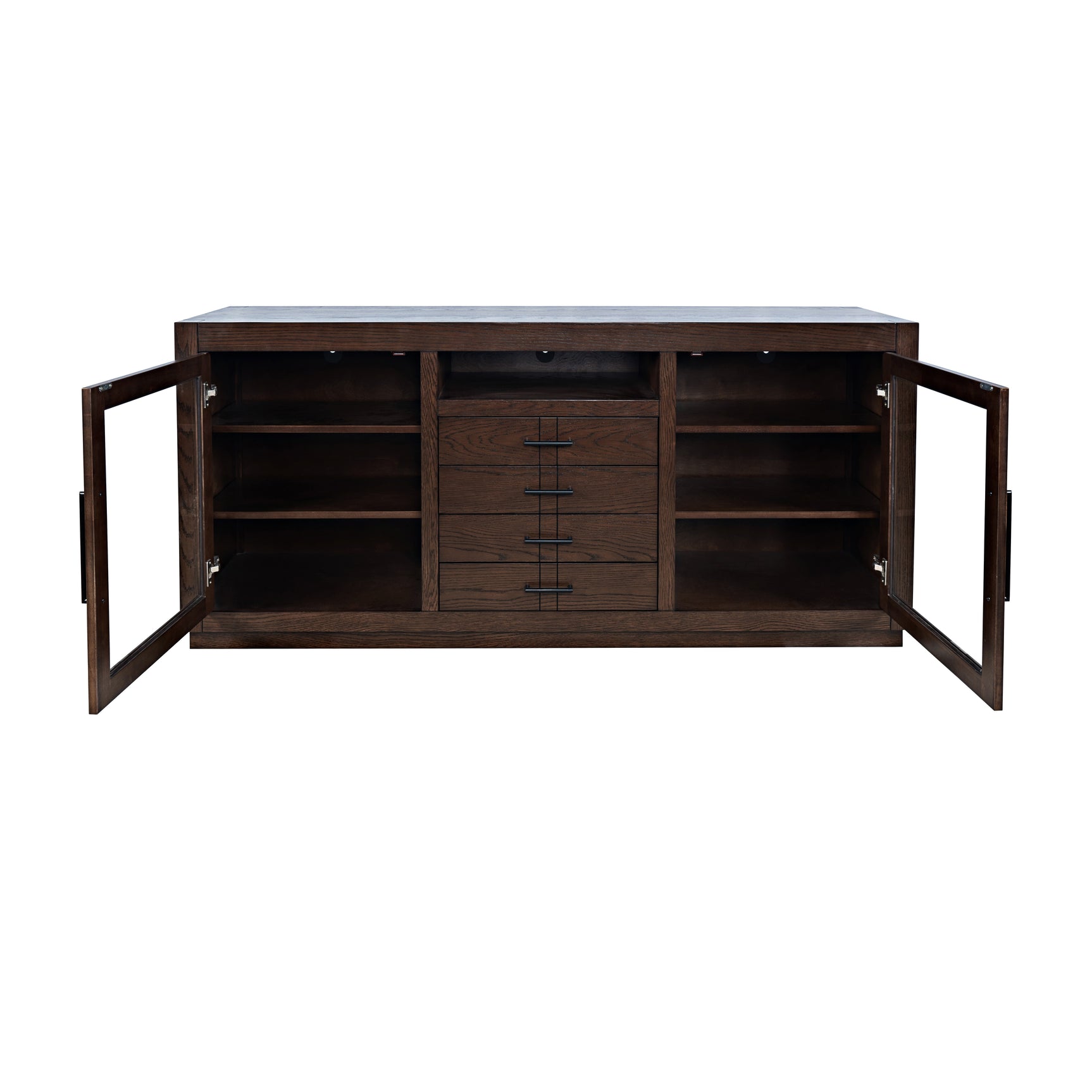 Auburn Hills Dark Oak 70 Console - Ornate Home
