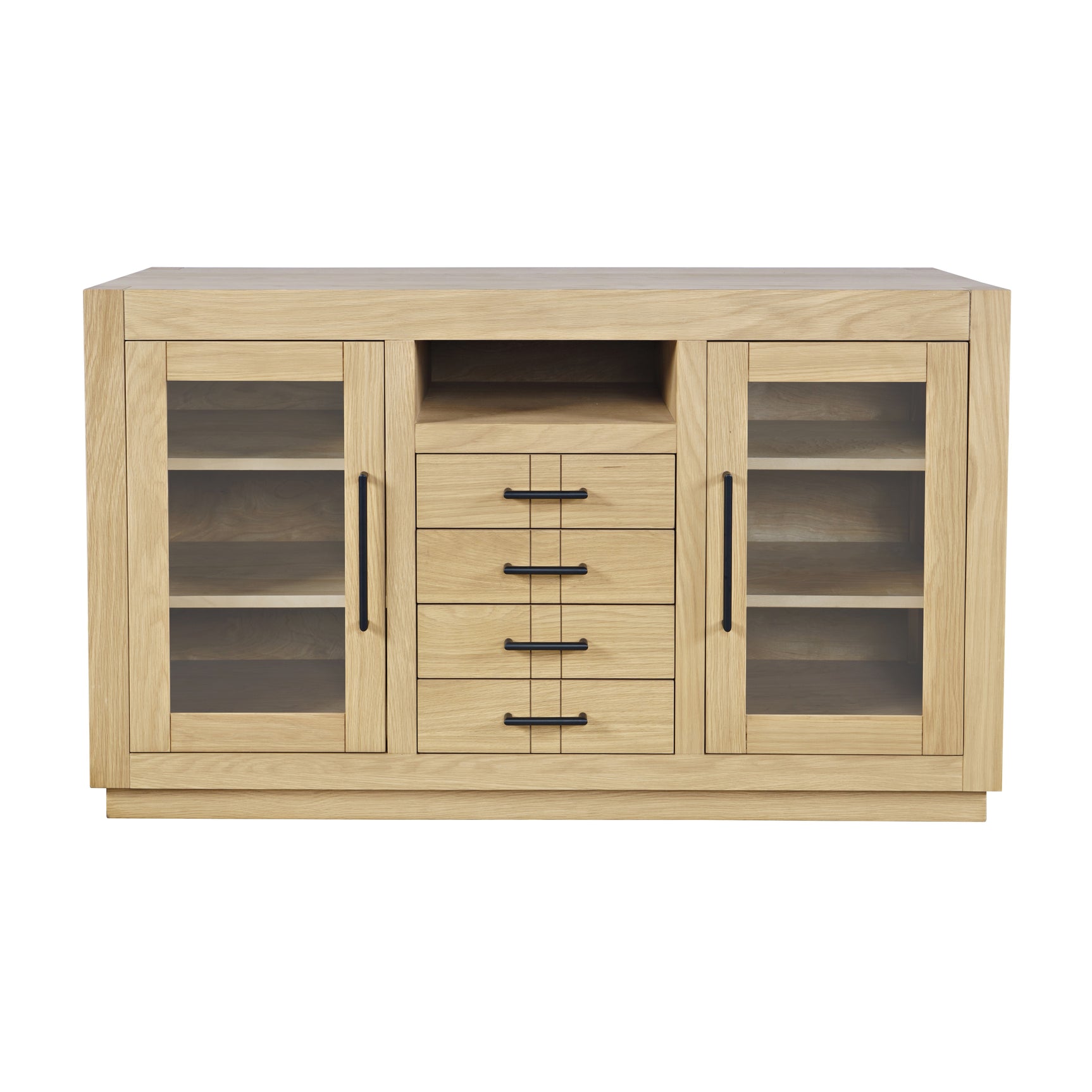 Auburn Hills Light Oak 50 Console - Ornate Home