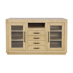 Auburn Hills Light Oak 50 Console - Ornate Home