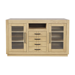 Auburn Hills Light Oak 50 Console - Ornate Home