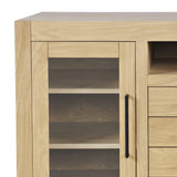 Auburn Hills Light Oak 50 Console - Ornate Home