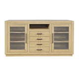 Auburn Hills Light Oak 60 Console - Ornate Home