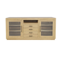 Auburn Hills Light Oak 70 Console - Ornate Home