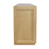 Auburn Hills Light Oak 70 Console - Ornate Home