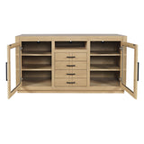 Auburn Hills Light Oak 70 Console - Ornate Home