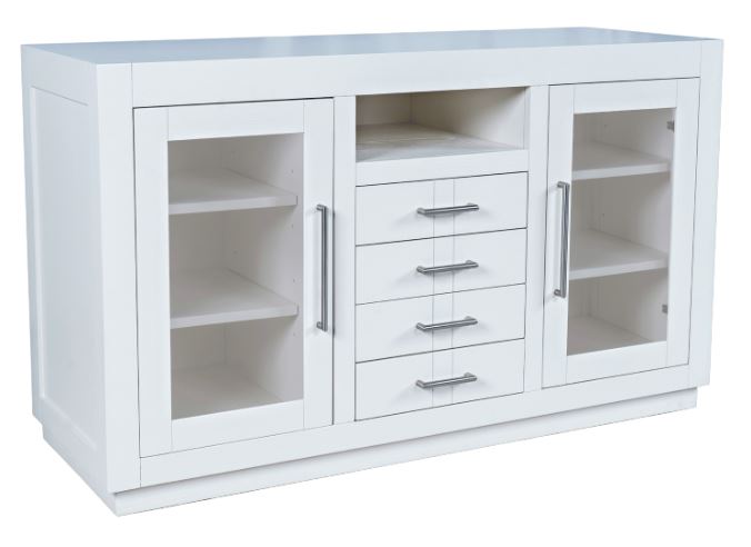 Auburn Hills White 50 Console - Ornate Home