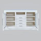 Auburn Hills White 50 Console - Ornate Home