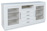 Auburn Hills White 60 Console - Ornate Home